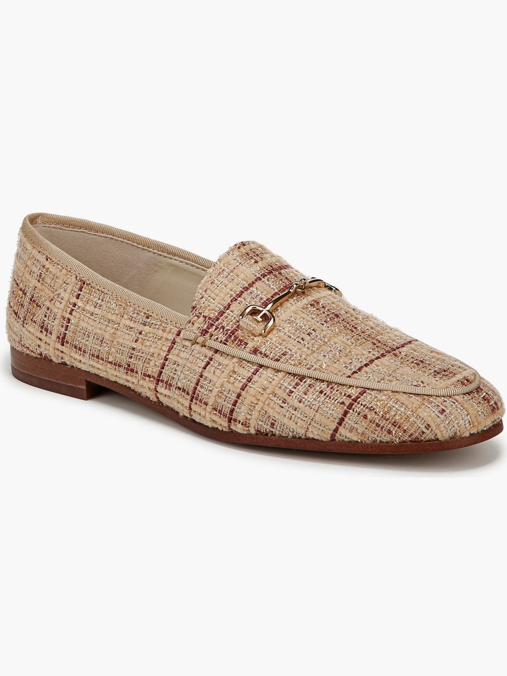 NEW Sam Edelman Loraine Bit Loafer in Pale Gold